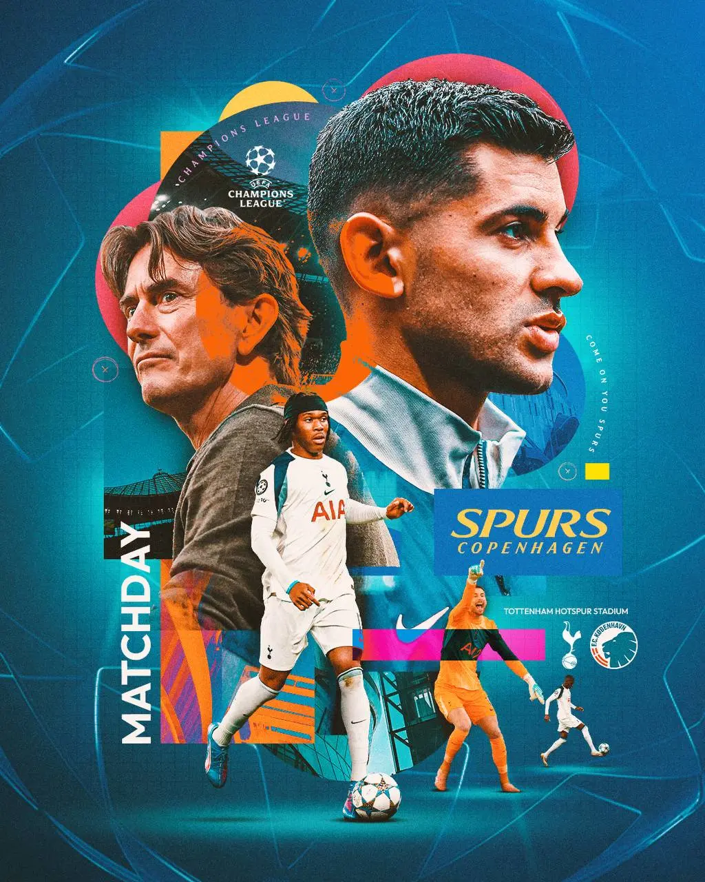 CHAMPIONS LEAGUE MATCHDAY🤍