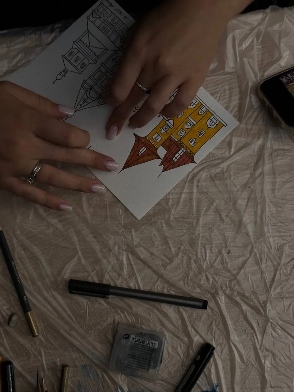 Мастер-класс по созданию саратовских открыток