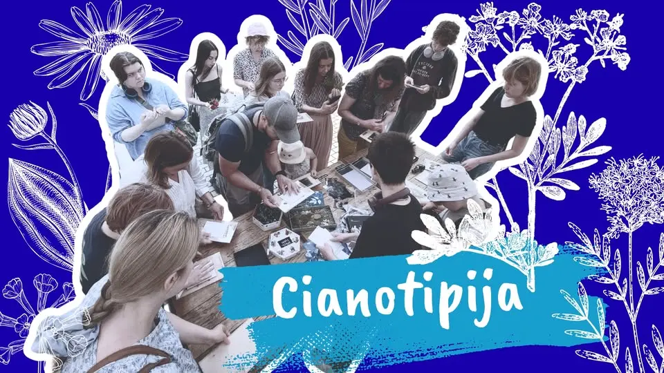 мастер-класс по цианотипии