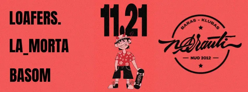 presentation of loafers debut album with BASOM, LA_MORTA and loafers