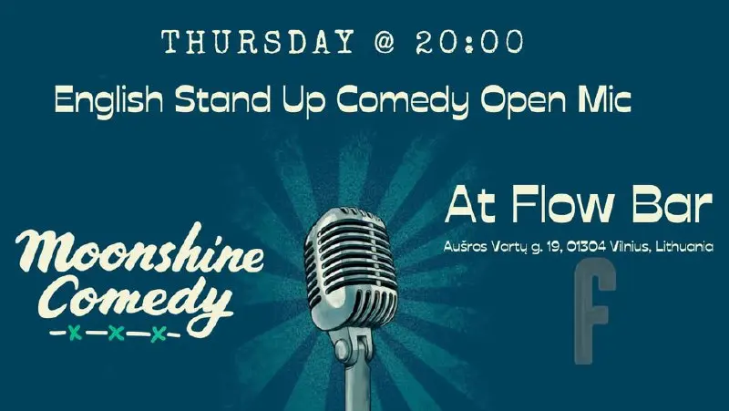 Open Mic English Stand-up Comedy Evening