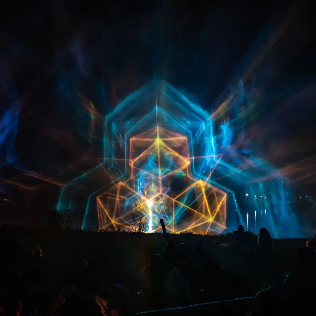 Голограммы на фестивале Озора от студии Resorb⚡️