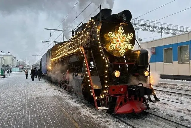 новогодний туристический ретропоезд Киров – Слободской