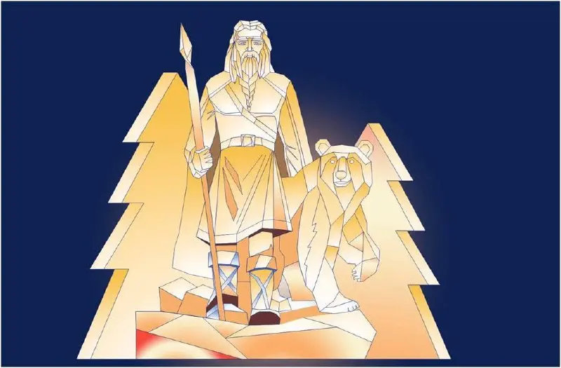 Ледовый городок в центре Перми