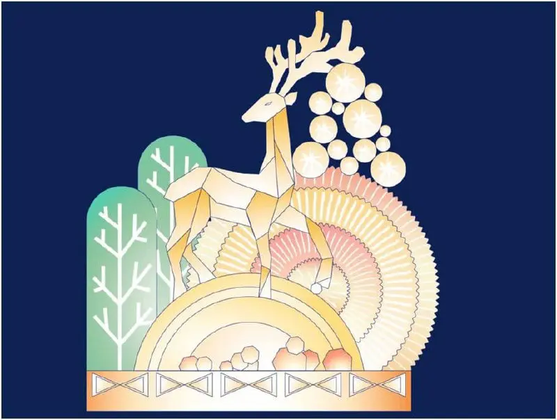 Ледовый городок в центре Перми