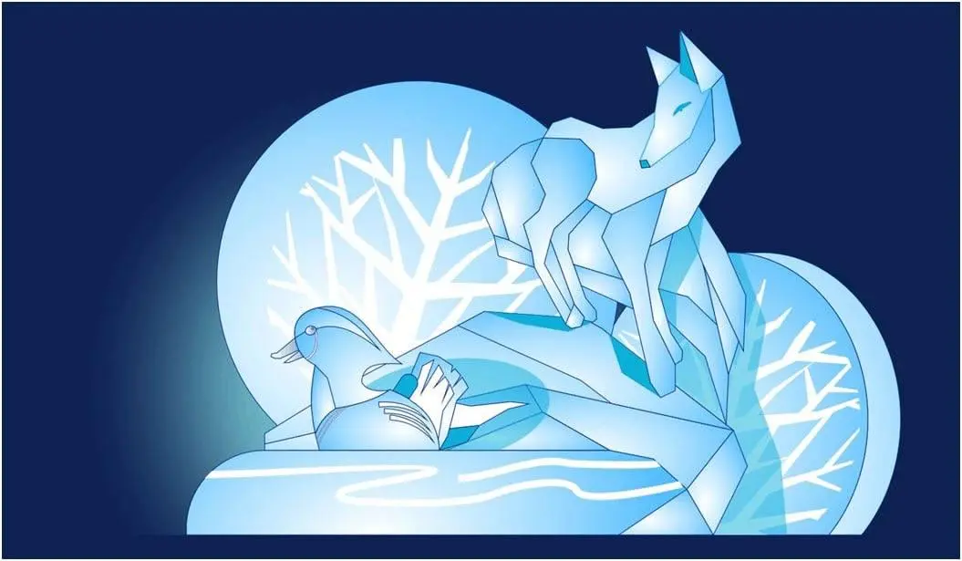 Ледовый городок в центре Перми