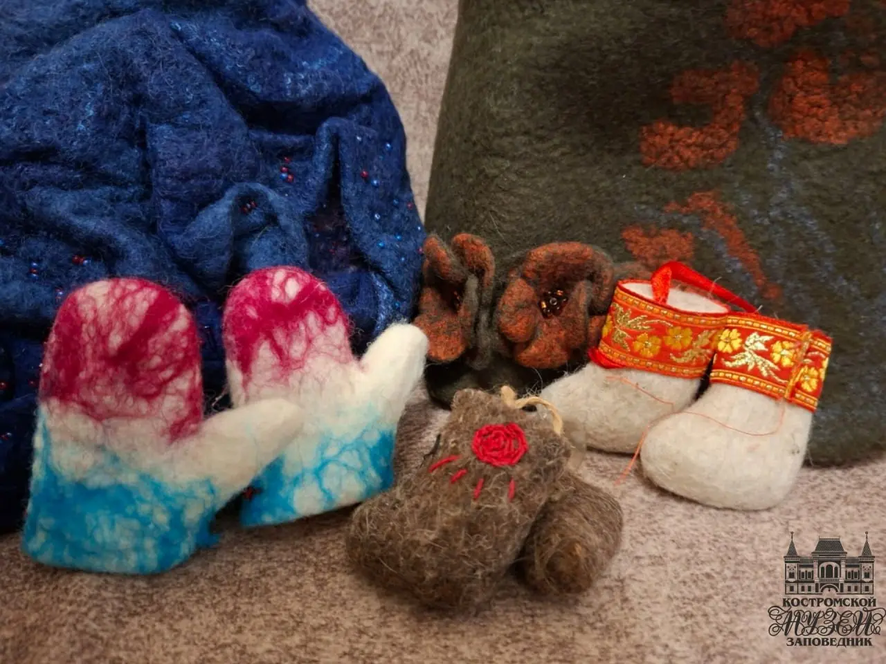 Уютный мастер-класс по созданию валяных сувениров