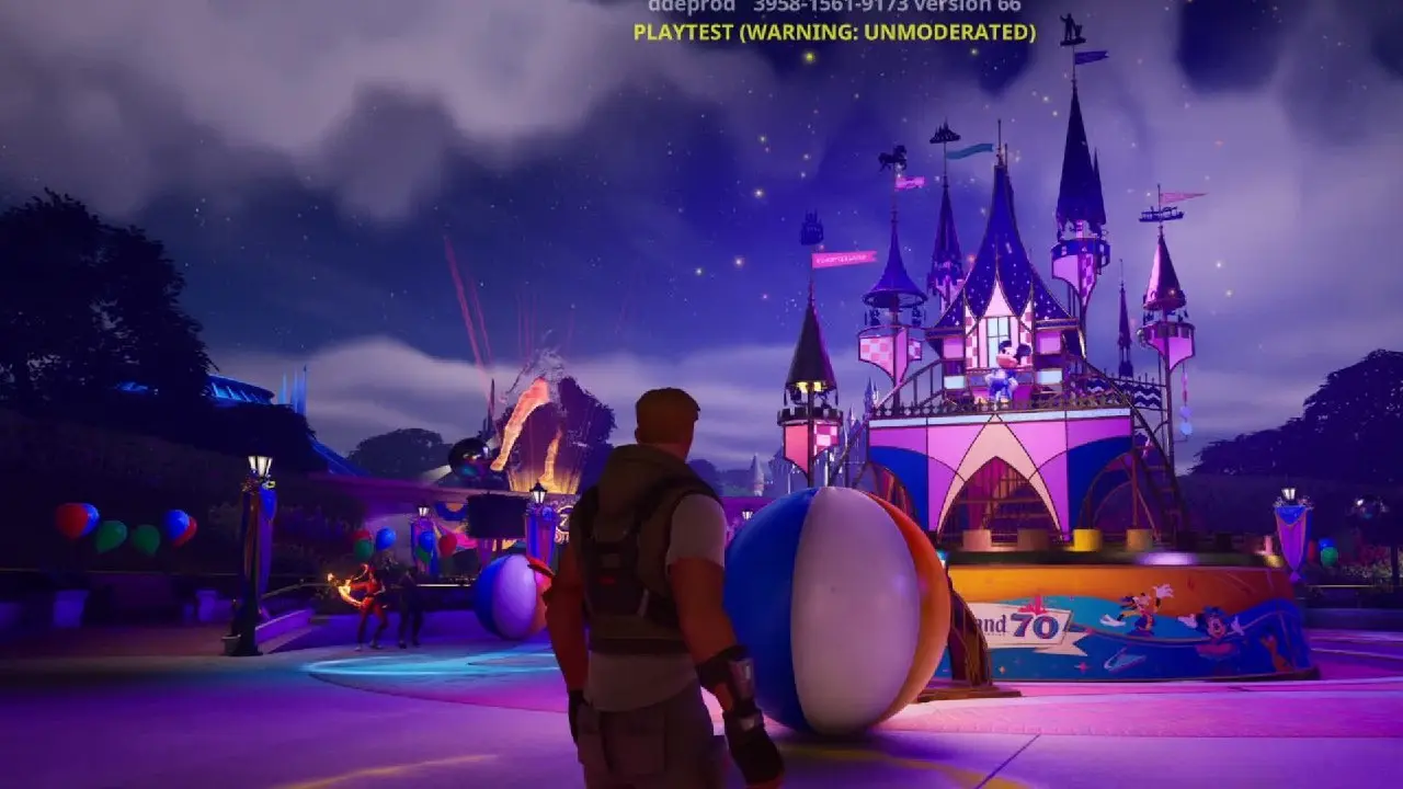 Метавселенная Fortnite X Disney — новая карта Disneyland: Game Rush