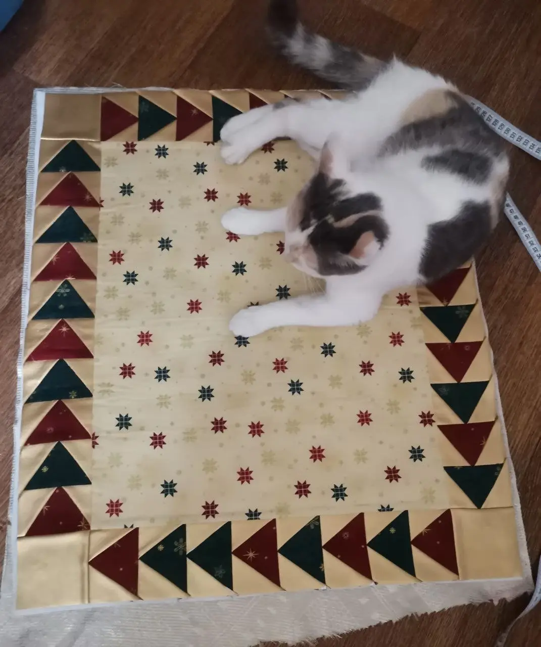 Татьяна Сливко-Высоцкая, мастер-класс по изготовлению новогоднего панно "ЁЛКА"