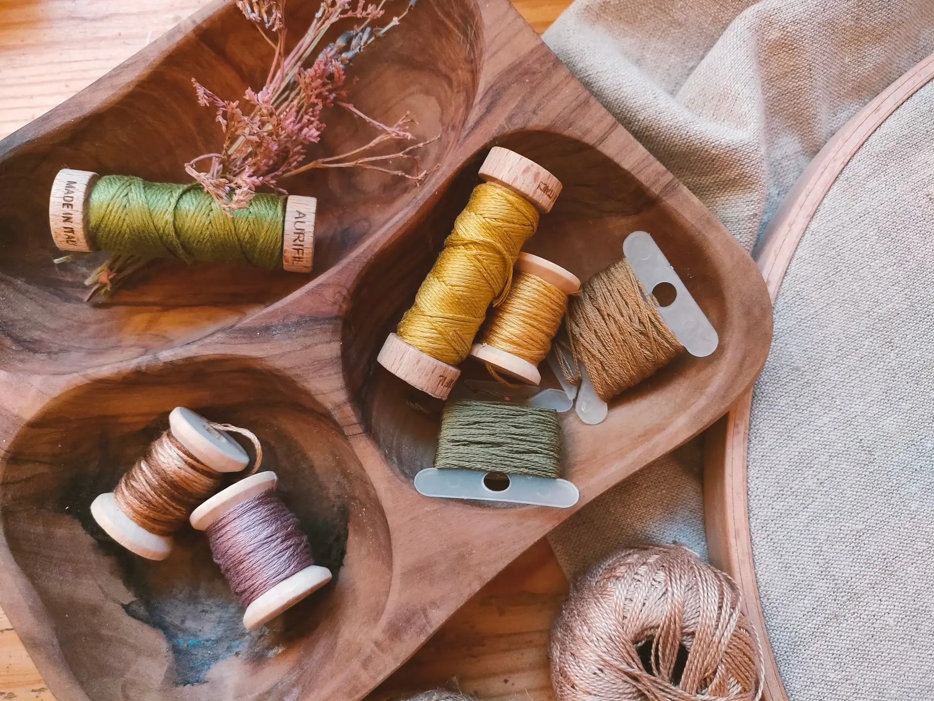 Уютная вышивка