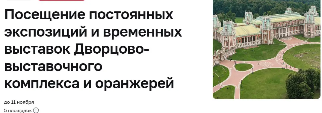 Посещение Царицыно