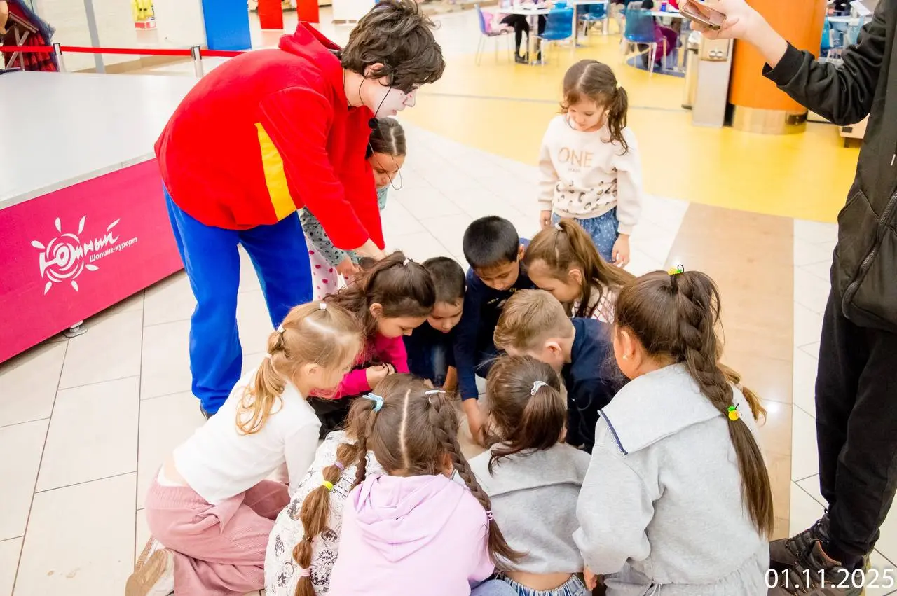 Бесплатная анимация в ТРЦ Южный