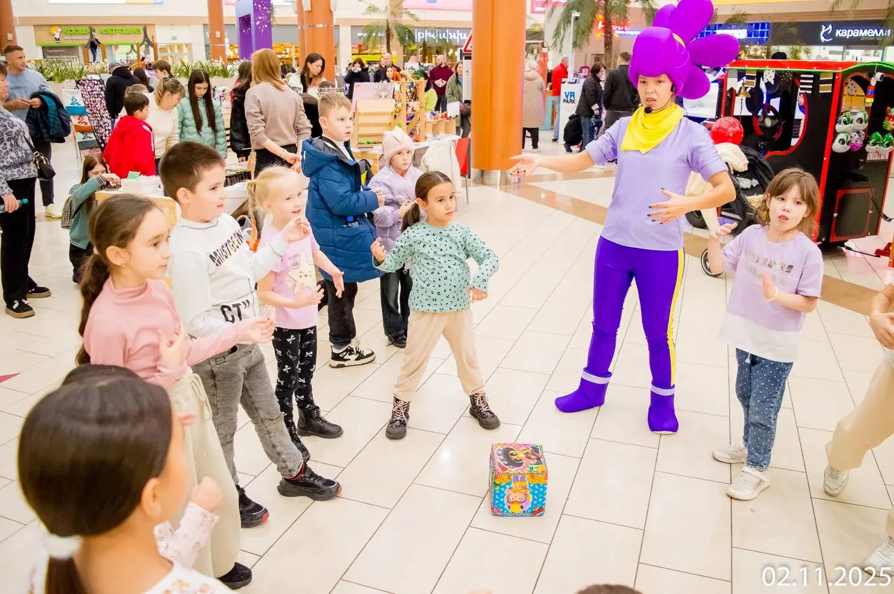 Бесплатная анимация в ТРЦ Южный