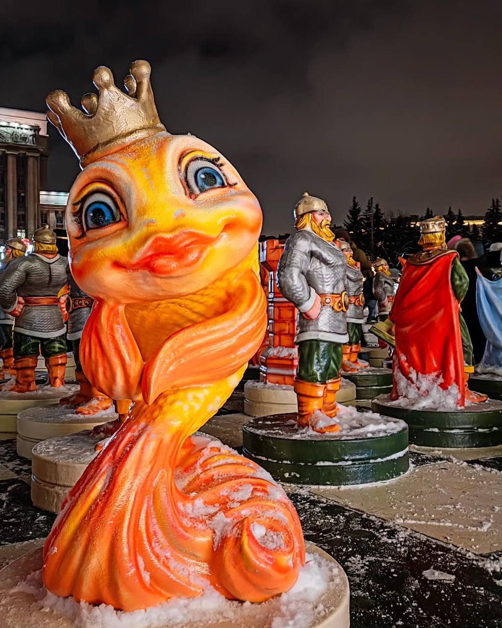 Сказки Пушкина на Московской площади