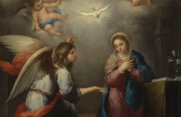 Выставка картины Бартоломе Эстебана Мурильо "Благовещение"