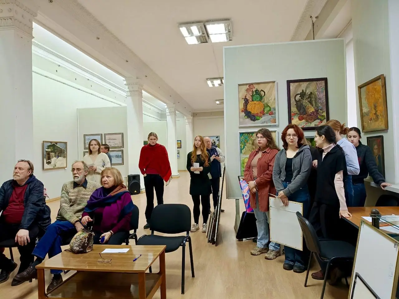 Выставка молодых художников