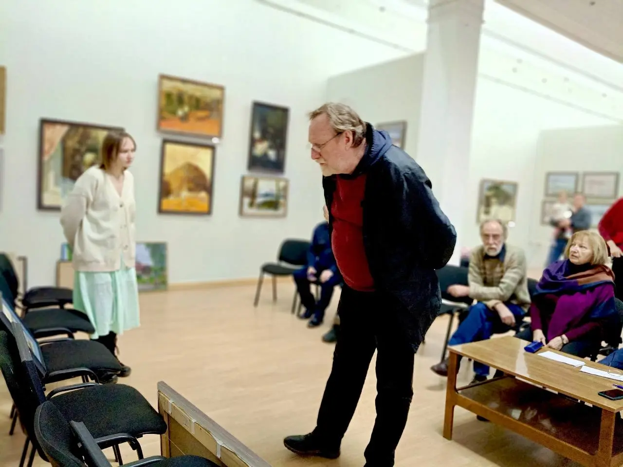 Выставка молодых художников