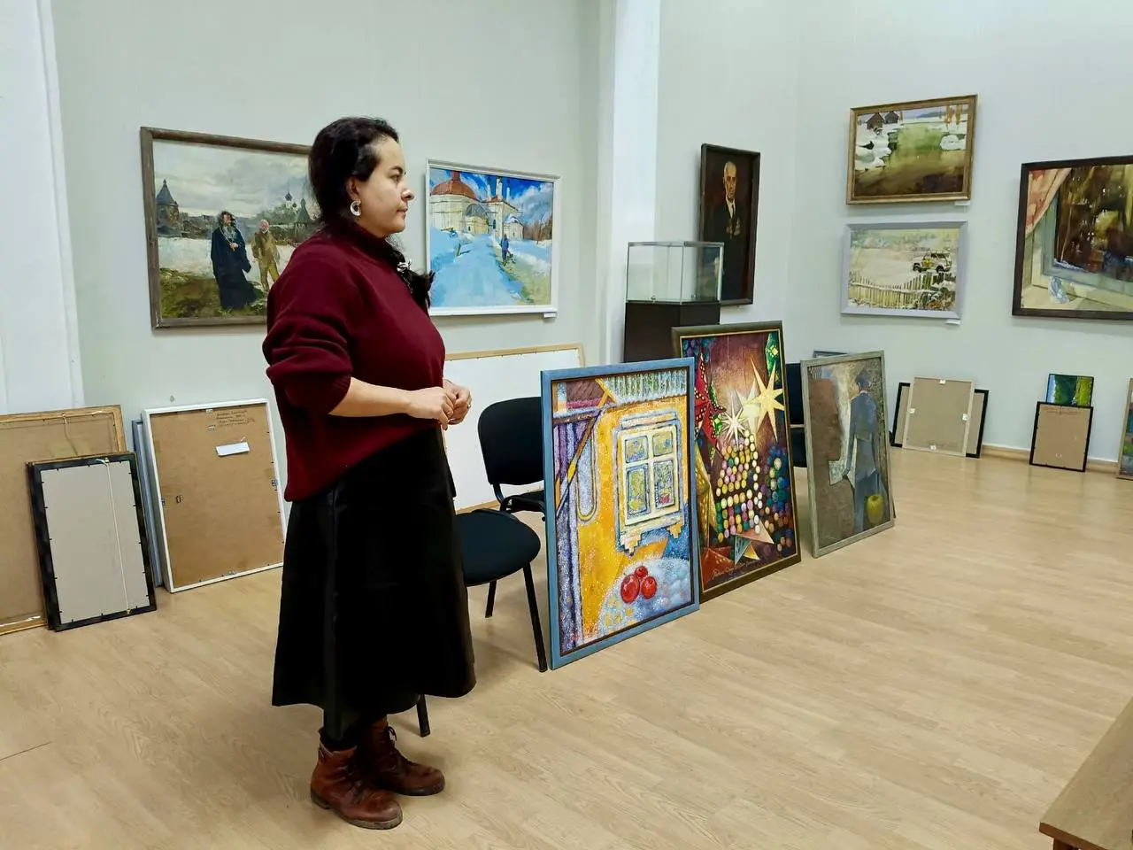 Выставка молодых художников