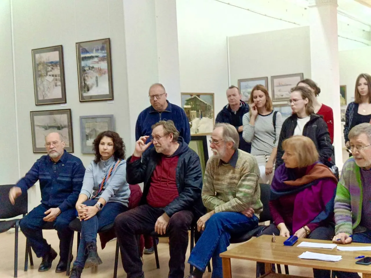 Выставка молодых художников