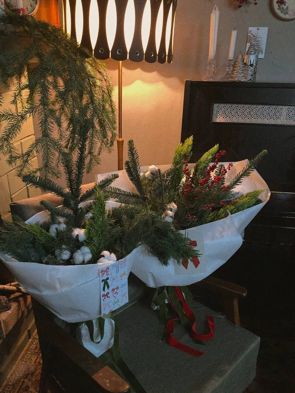 мастер-классы по декору из хвои и рождественские композиции в Антресоль