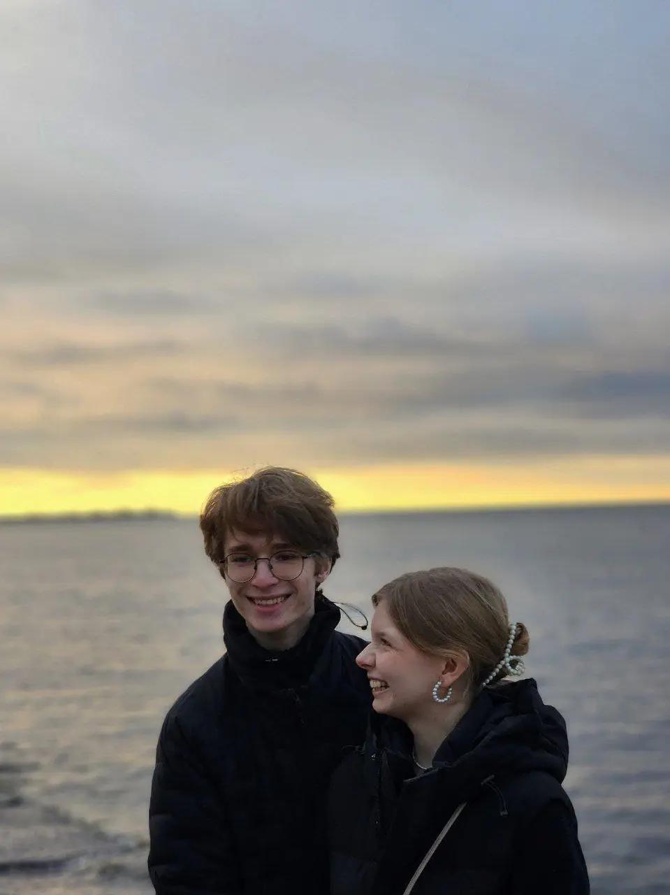 Тёплый осенний день в тёплой компании