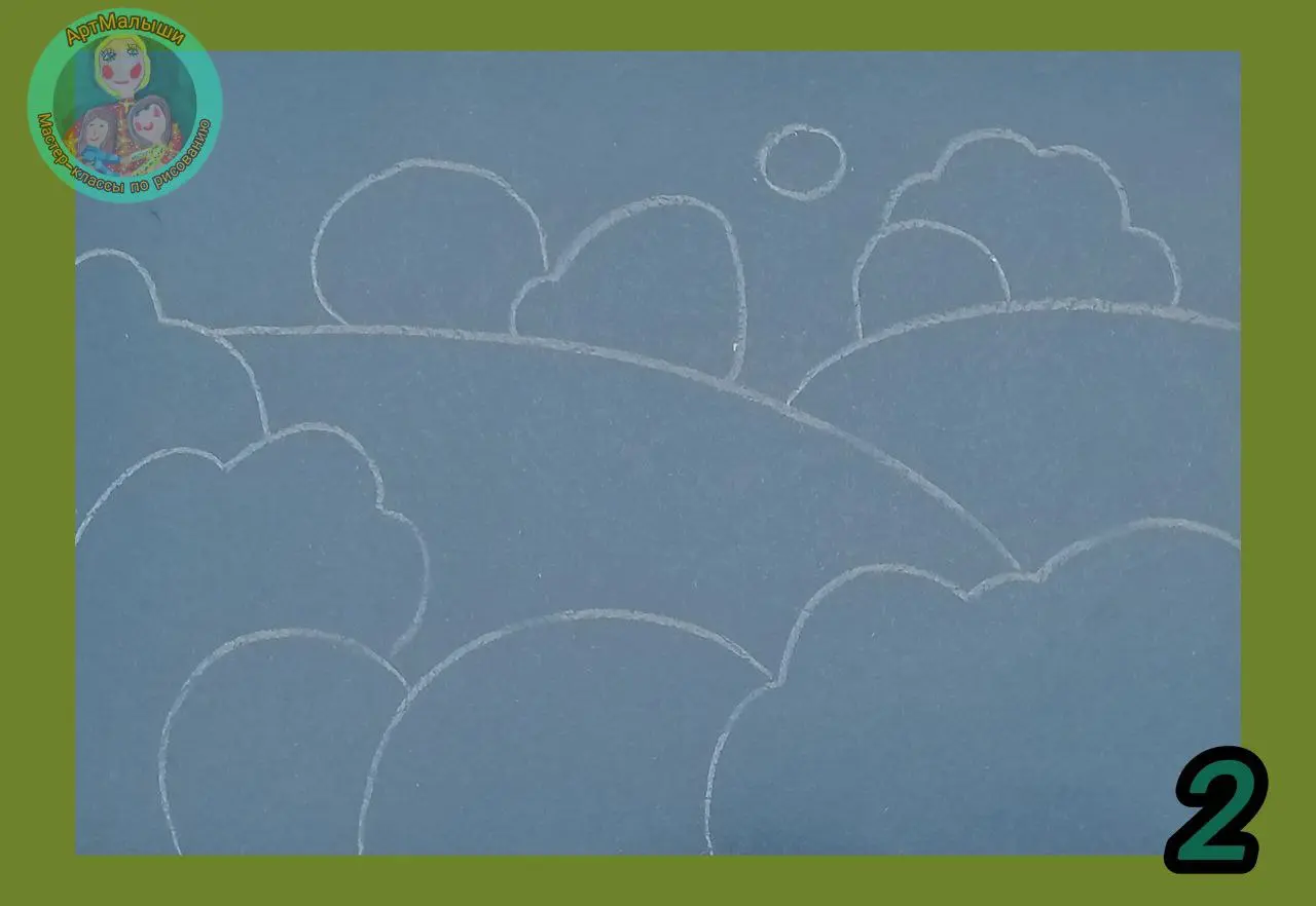 Осеннее путешествие по рисованию гуашью