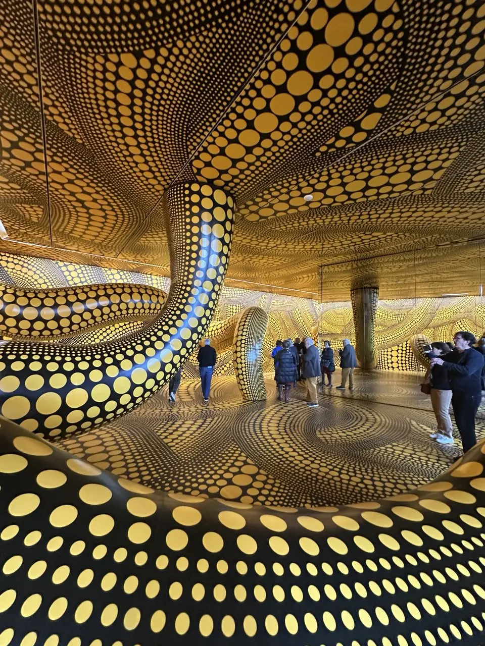 Ретроспективная выставка Яёи Кусама в Fondation Beyeler