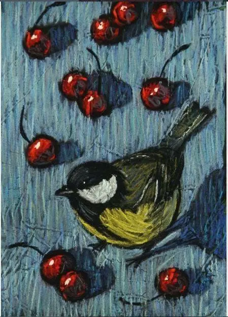 Мастер-класс по живописи масляной пастелью