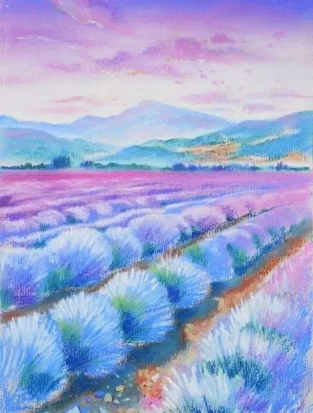 Мастер-класс по живописи масляной пастелью