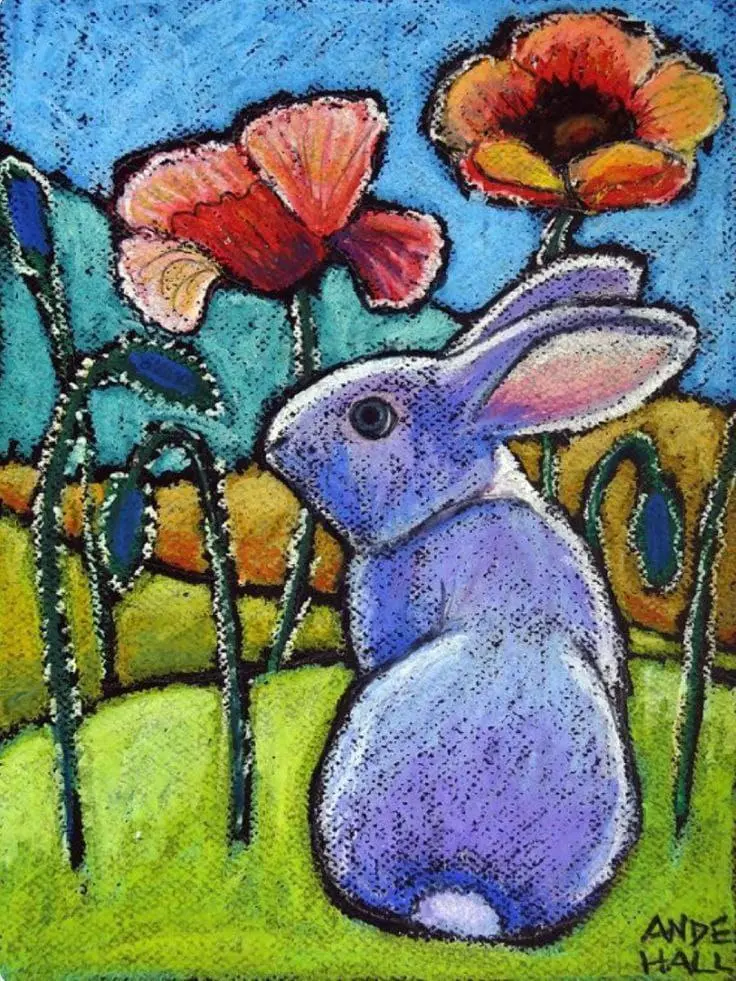 Мастер-класс по живописи масляной пастелью