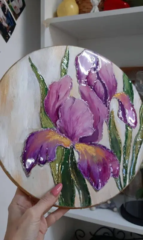 Новый мастер-класс "Ирисы"