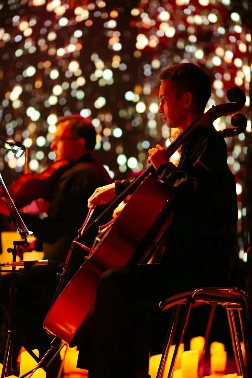 Концерт симфонического оркестра при свечах