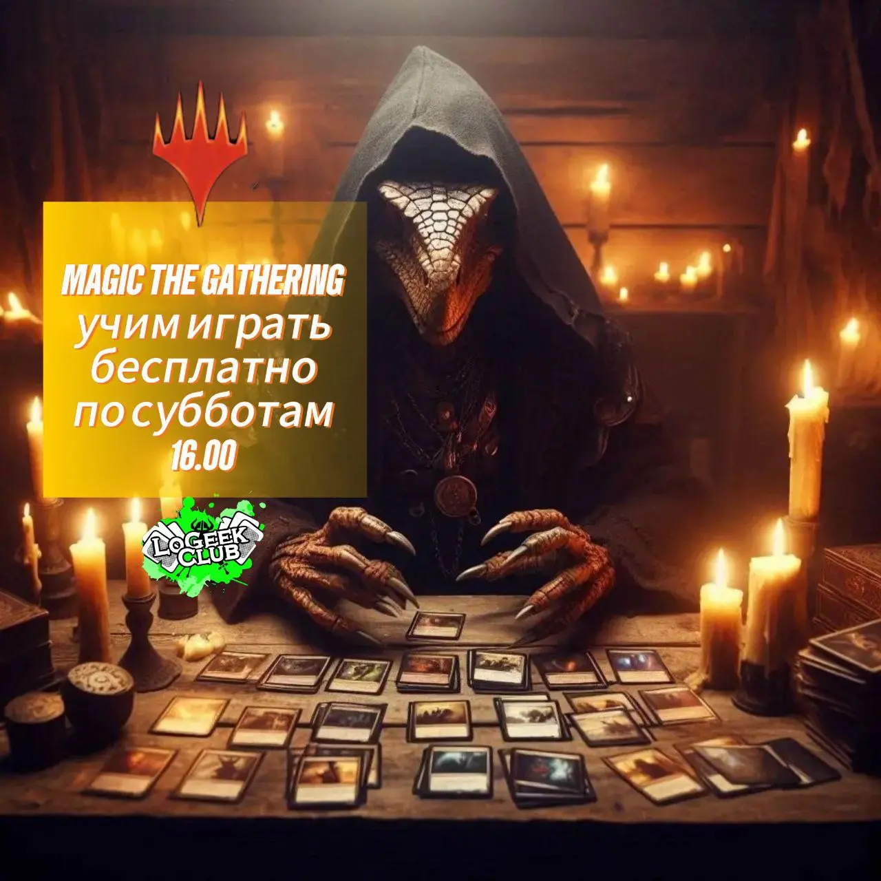 Magic the gathering обучение и турнир