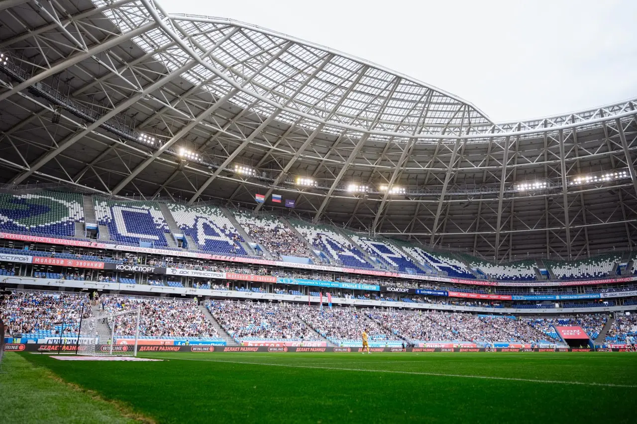 Матчу «Крыльев» и «Зенита» в Самаре