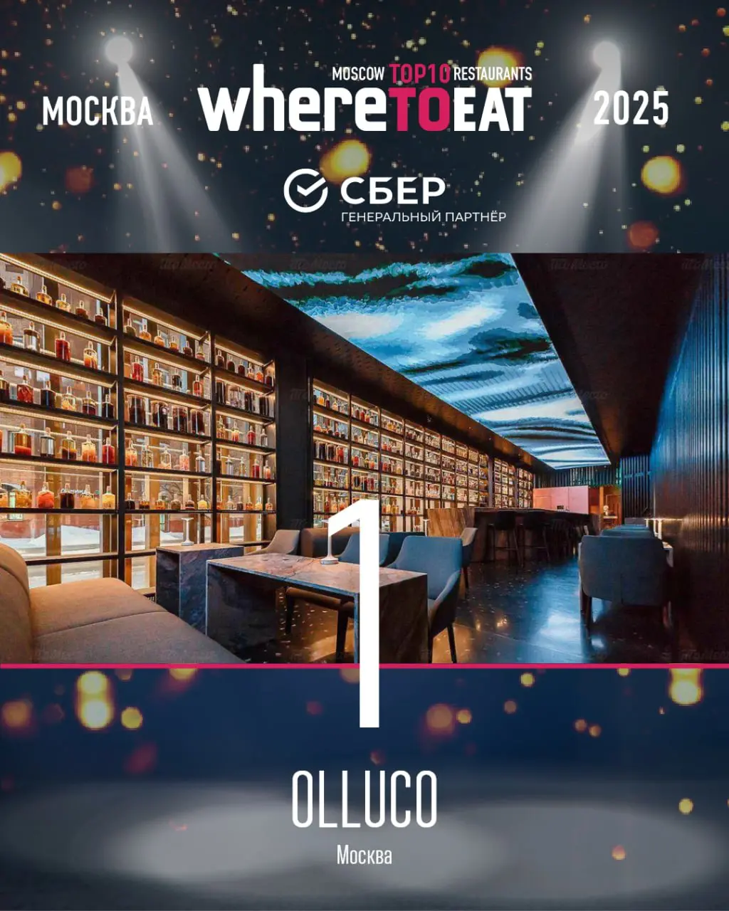 Moscow WHERETOEAT Awards 2025