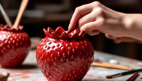 Глиняная ваза