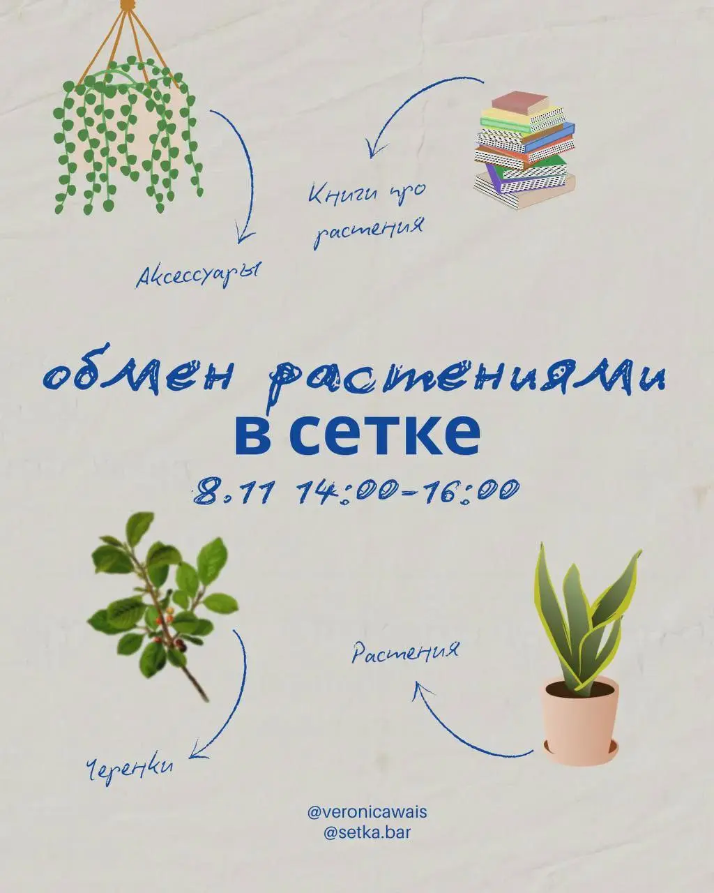 Обмен растениями