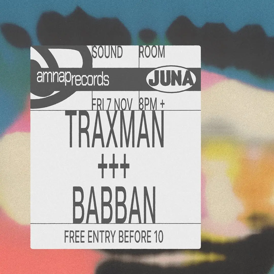 Вечер пятницы в JUNA Sound Room с командой Amnap Records