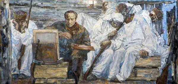 Виртуальная выставка "На фронте под Ленинградом..."