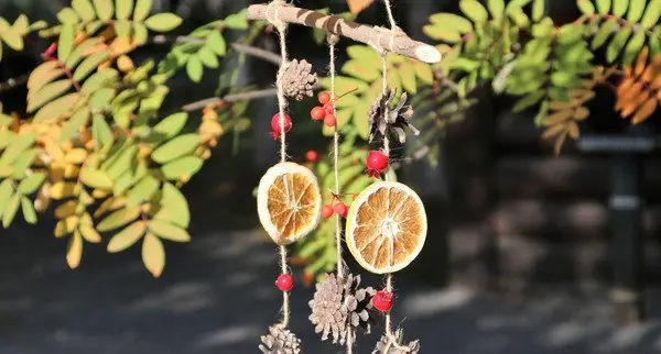 Мастер-класс "Панно новогоднее \"Апельсин\""