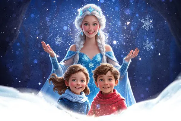 Новогодний мюзикл "Как Маша и Витя спасали Снегурочку"