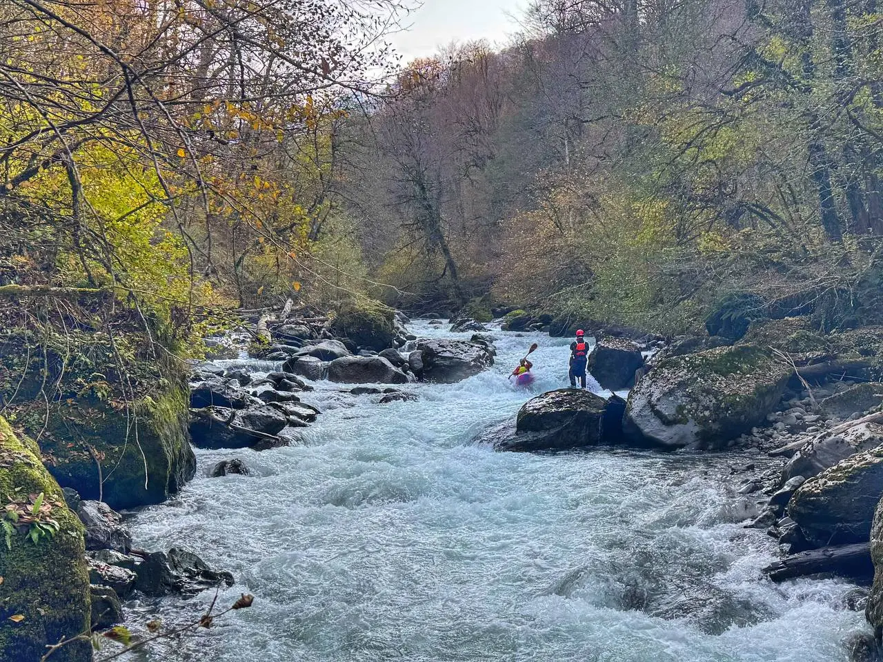 Свирейс (СвиноРэйс) на Мзымте