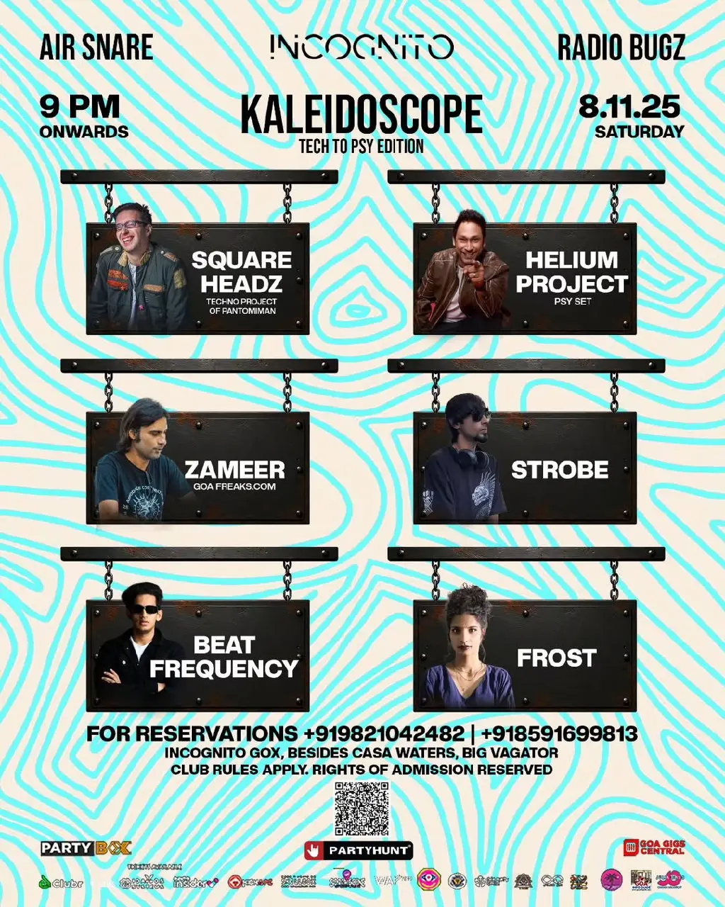 Night under the Goa Sky