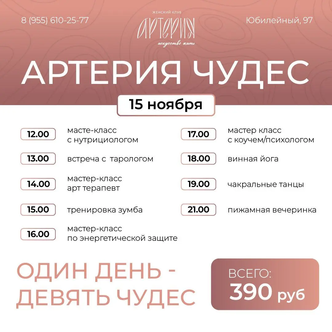 АРТЕРИЯ ЧУДЕС