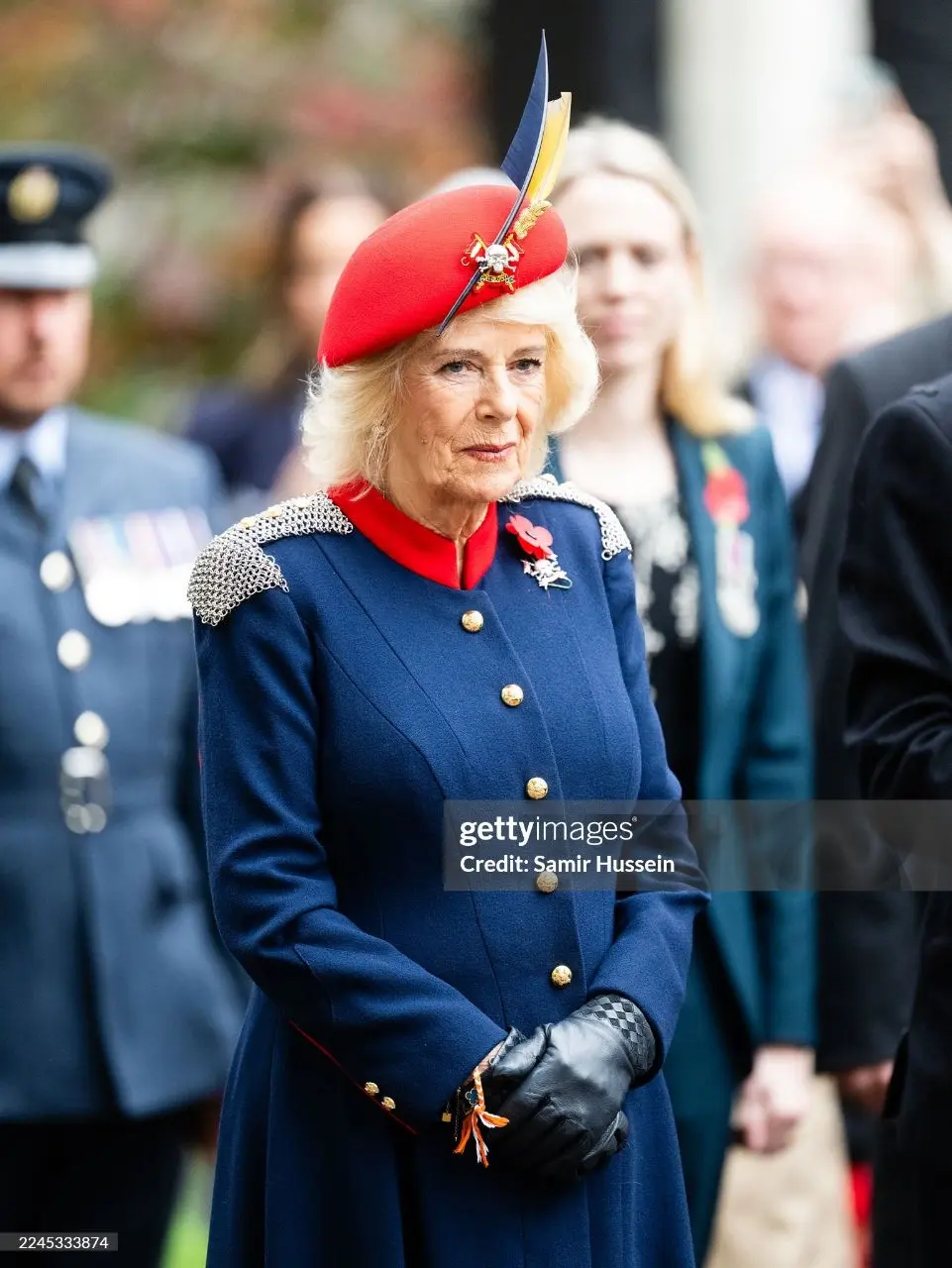 Её Величество открыла Поле Поминовения у Вестминстерского аббатства