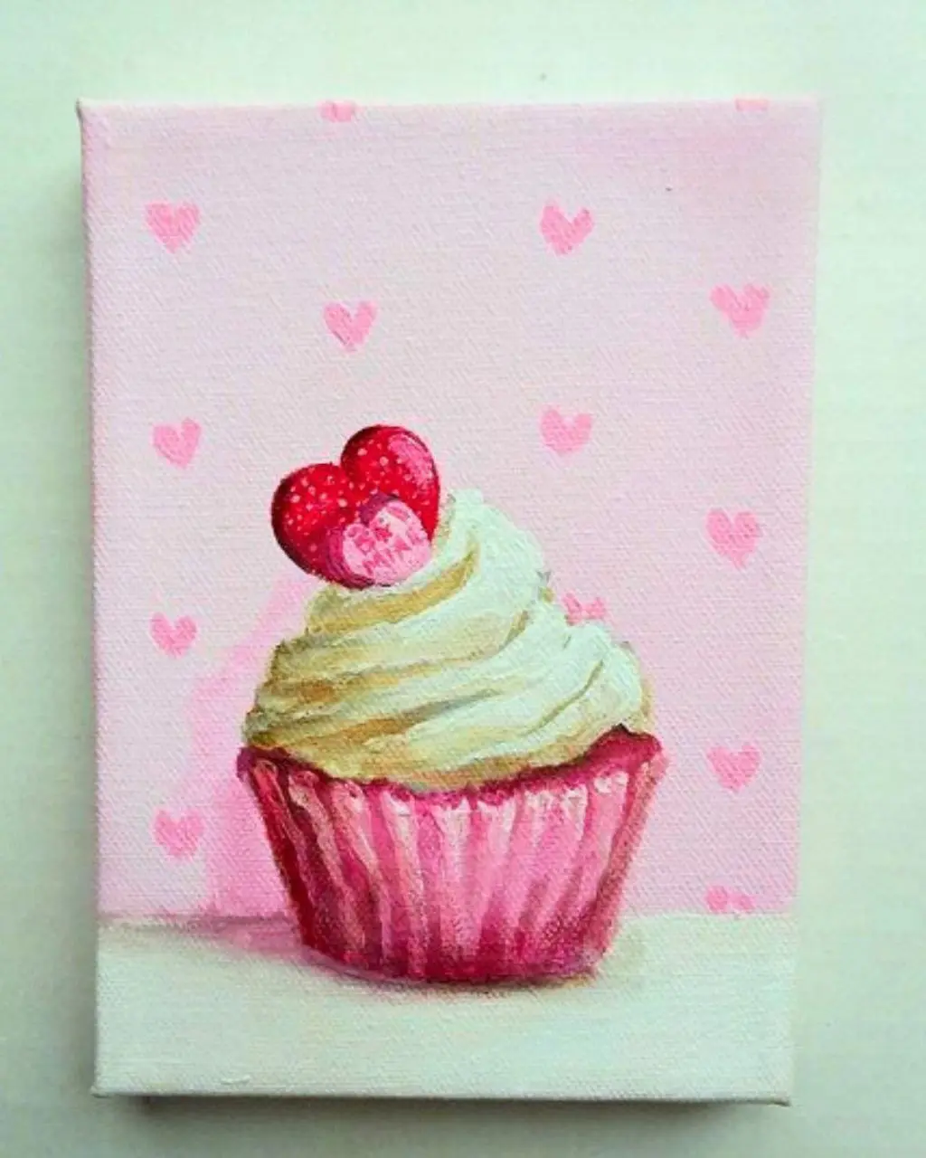 Сладости акрилом на холсте