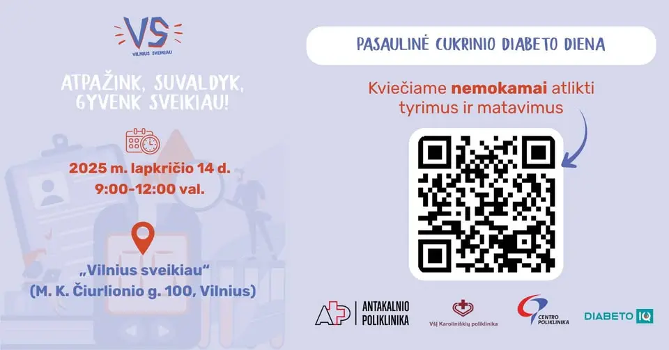 Всемирный день диабета: измерение уровня глюкозы в крови, консультации по питанию и физической активности