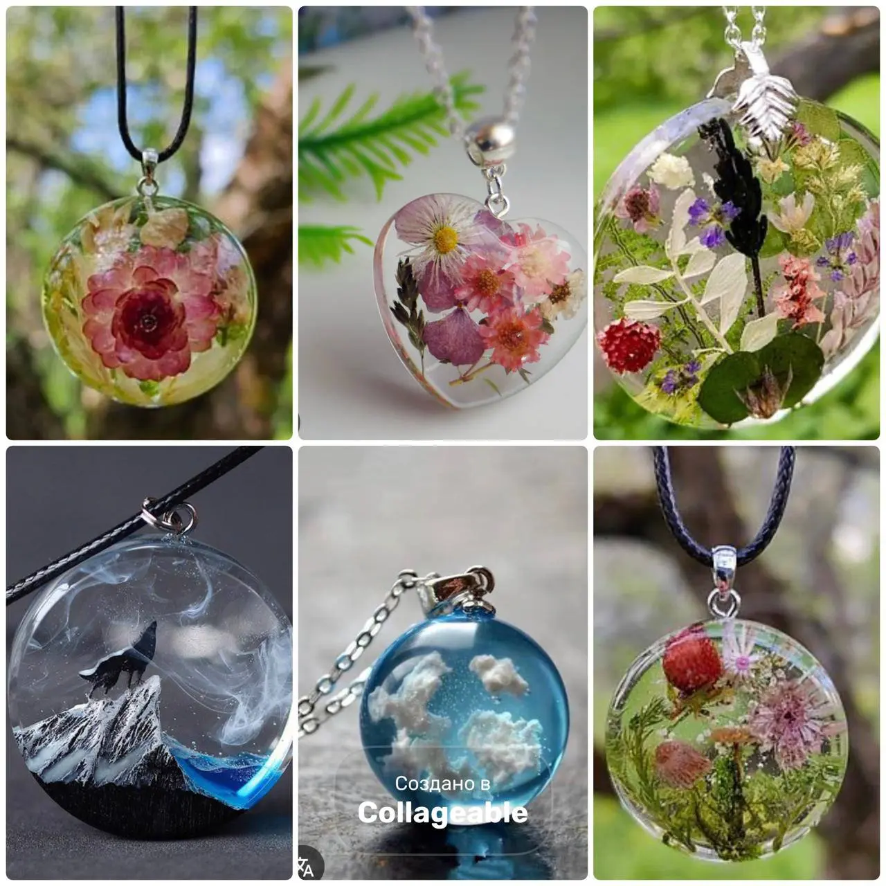 Мастер-класс по созданию украшений из эпоксидной смолы