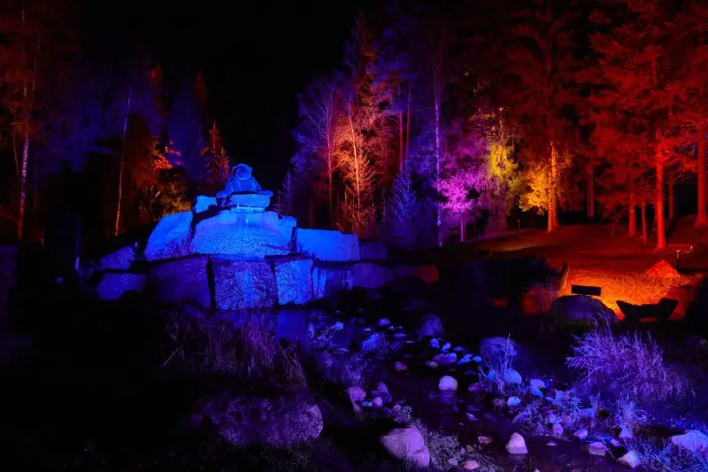 Всемирный день без Wi-Fi на Охта Парке (вечерний период погружения)