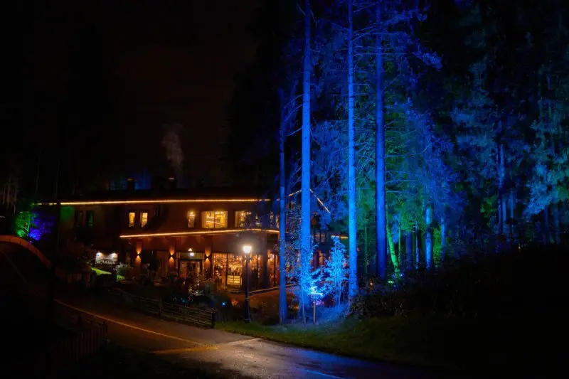 Всемирный день без Wi-Fi на Охта Парке (вечерний период погружения)